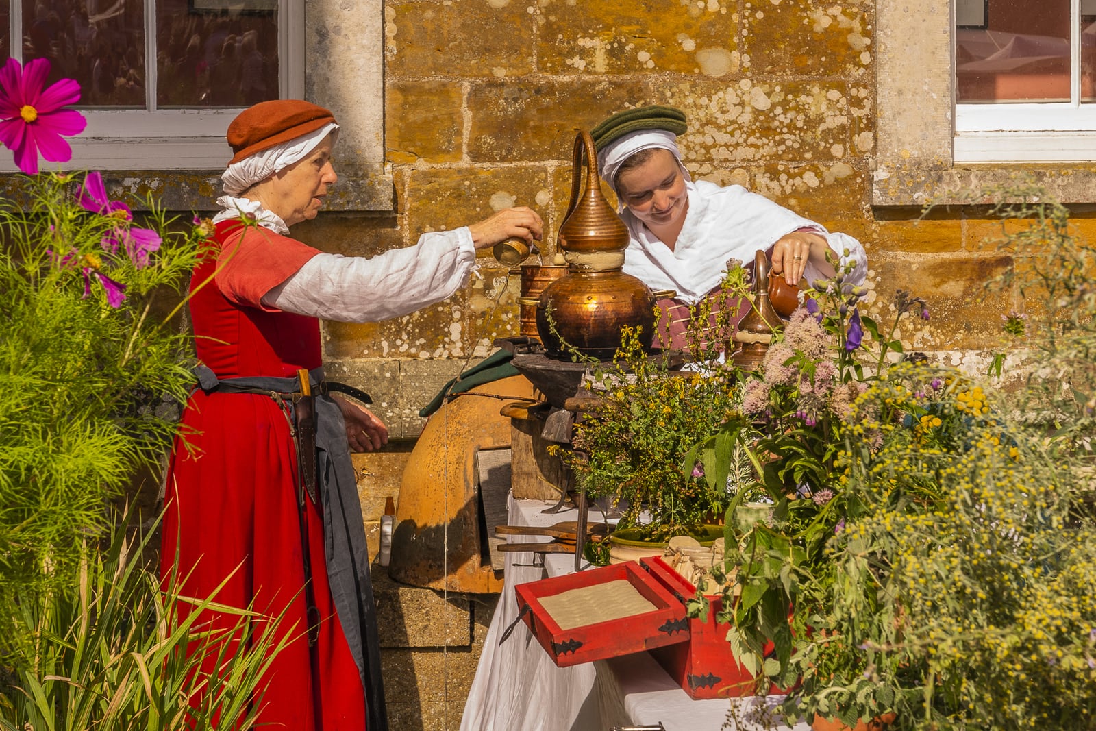 Photograph of Elizabethan historical reenactment